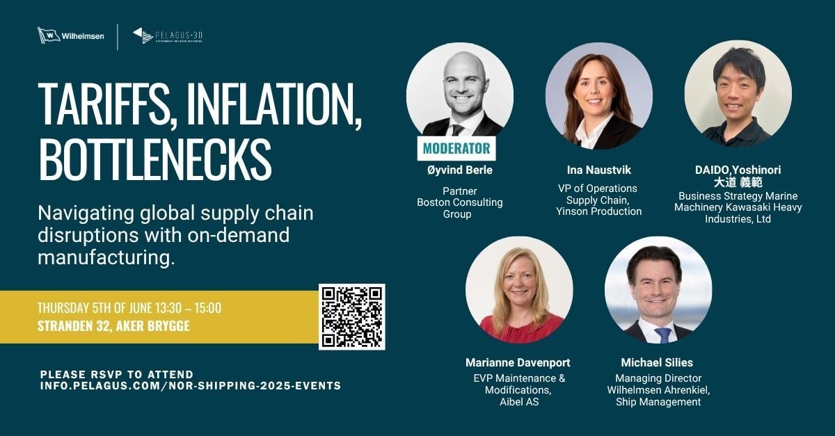 +Pelagus 3D Events - Pelagus Reception at NorShipping 2025