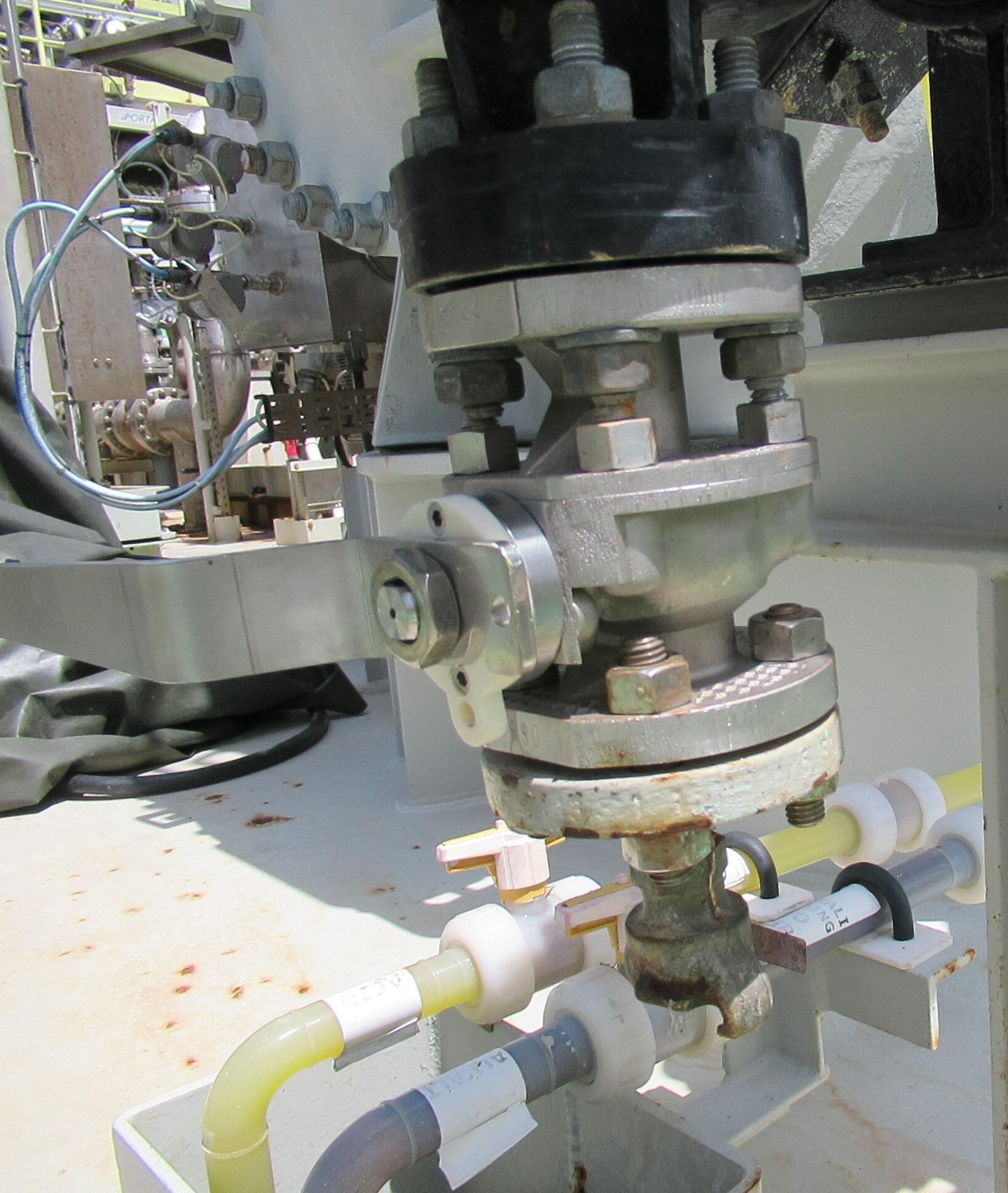 Ball Valve Installed on Yinson Asset